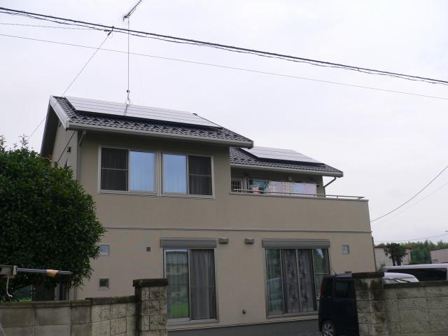 栃木小山　太陽光パネル